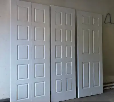 Trois portes-pliants garde-robe/doors bi-fold closet door, View more