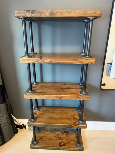 wood shelve stand, View more