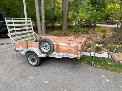 Triton GU8 Aluminum Utility Trailer 4.5x8 / remorque
