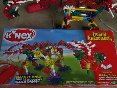 K'NEX motorized K'Nexosaurus dinosaur (2), from 2006, complete,, View more