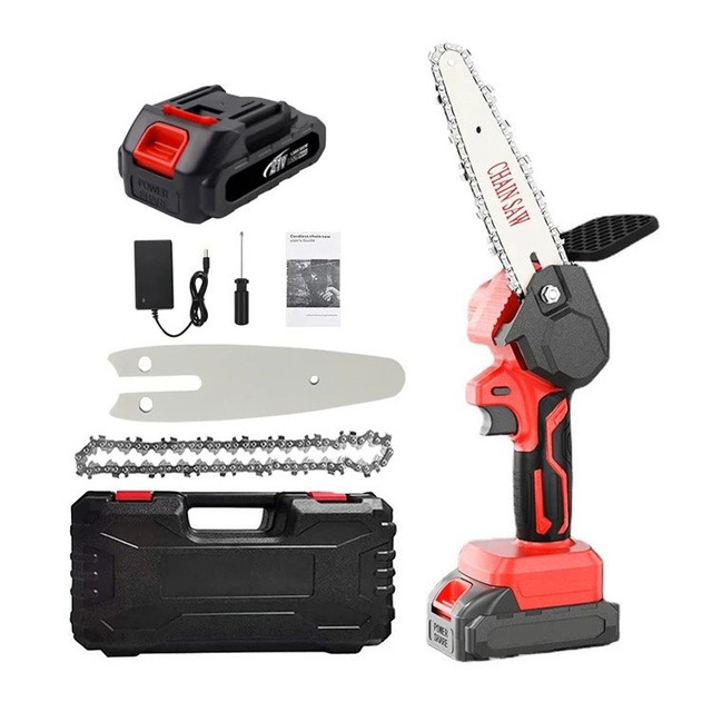 6 inch 21v battery cordless electric chain saw in General Electronics in City of Toronto