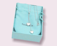 Tiffany & Co Necklace + Gift Box & Pouch