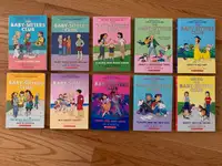 The Baby Sitters Club Graphic books (1- 10 inclusive)