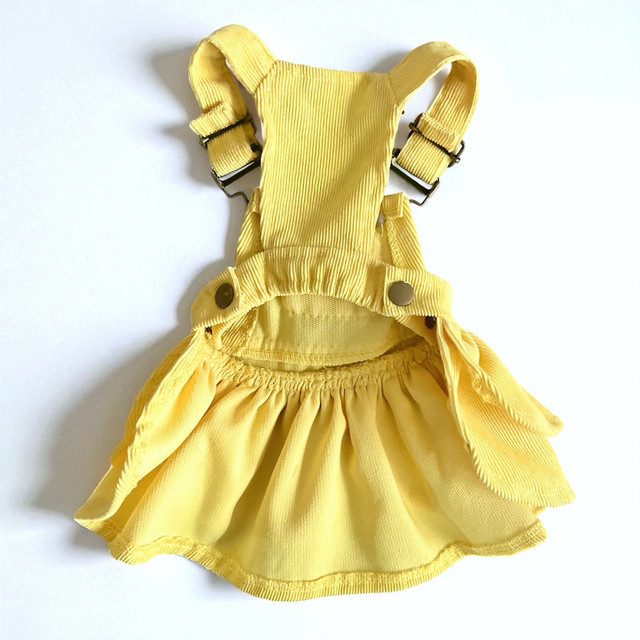 (xs) dog Dress Overalls - never used, clean, fur-free in Accessories in Sudbury - Image 2