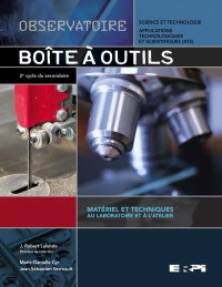 Observatoire, Science & technologie, Boîte à outils 2e cycle sec