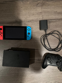 Nintendo Switch |  Power cable included | 128micro SD card  
