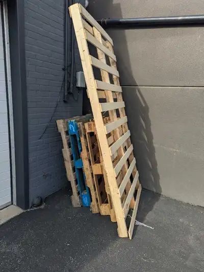 FREE Wooden Pallet Skids, View more