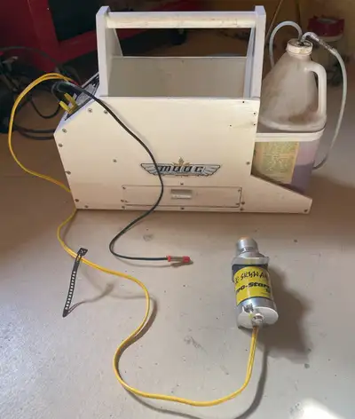 RC Airplane Field Box – with Starter, Power Panel, Glow Plug Cable, and Electric Fuel Pump Complete...