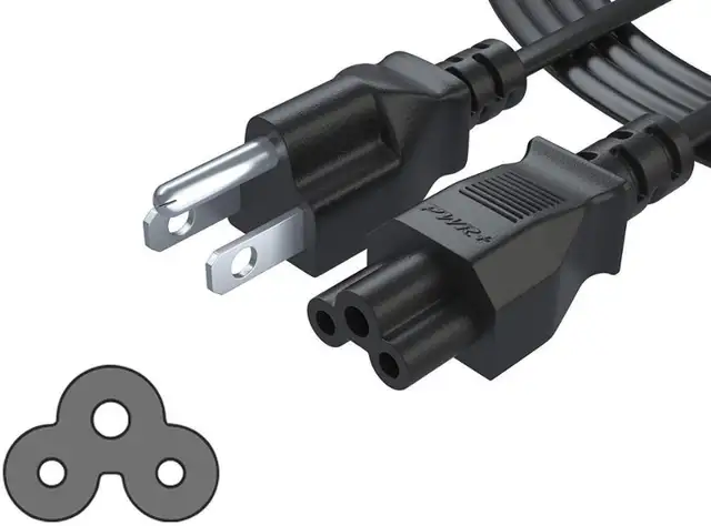 TV Power Cord Cable Samsung LG TCL Sony PS3 PS4 XBOX RCA Laptop in Other in Ottawa - Image 4