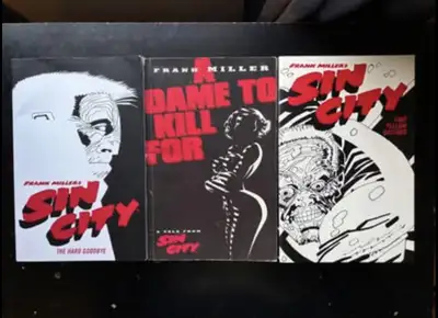 Sin City books 3 for $20, View more