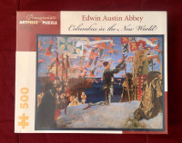 Edwin Austin Abby Puzzle - Columbus in the New World