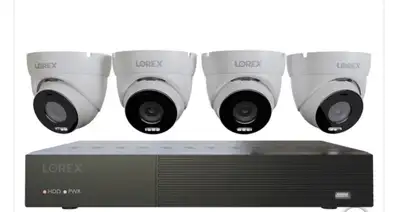 I'm selling & installing a new Lorex Connect 4K 8-Channel PoE Wired NVR security system, which inclu...