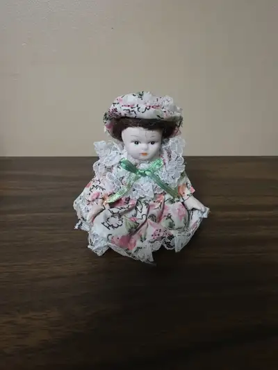 Vintage Porcelain Doll, View more