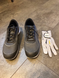 Ladies Golf Shoes (size 10) and Glove (L)