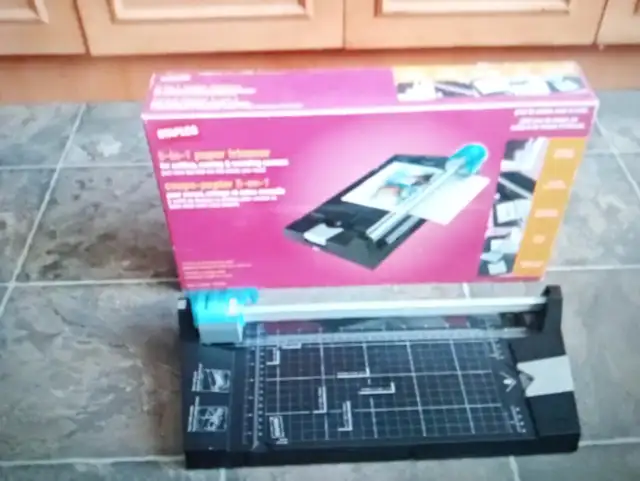 Tranche coupe papier 5 en 1 in Hobbies & Crafts in St-Georges-de-Beauce - Image 4