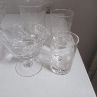 FS:  Vintage Cornflower Glasses