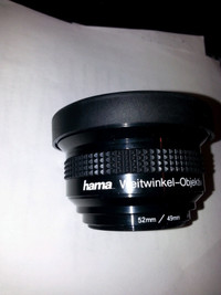 HAMA Wide - Angle Lens HR 0.5 X HTMC For Video Camera