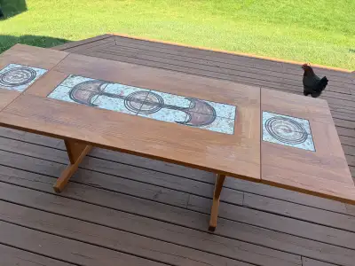 Poul H. Poulsen for Gangsø Teak Table + 6 chairs, View more