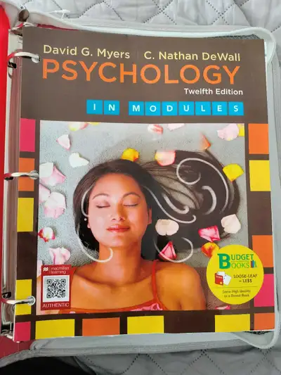 Loose Leaf Psychology in Modules (Twelfth Edition) Textbook, View more