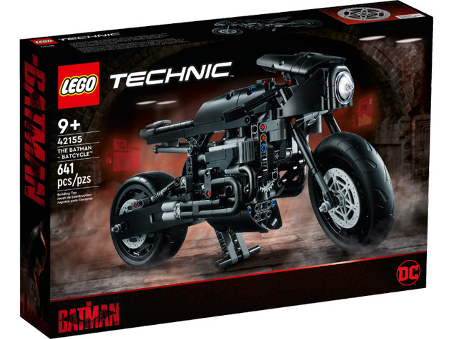 LEGO TECHNIC #42155 DC THE BATMAN ~ BATCYCLE ~ BRAND NEW IN BOX! in Toys & Games in Thunder Bay