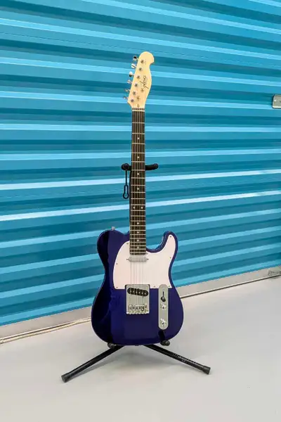 Indio Tele-Style Electric Guitar – Dark Blue, View more