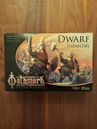 Oathmark - Dwarf Infantry (Fantasy Mass Battle game)