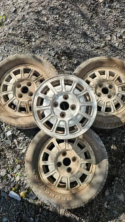 These have been sitting in my barn for many years now since the old 87 civic was sold. Just looking...