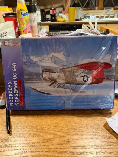 Rare Noorduyn Norseman airplane. Plastic model kit by Modelcraft-/! Only Modelcraft and Matchbox mad...