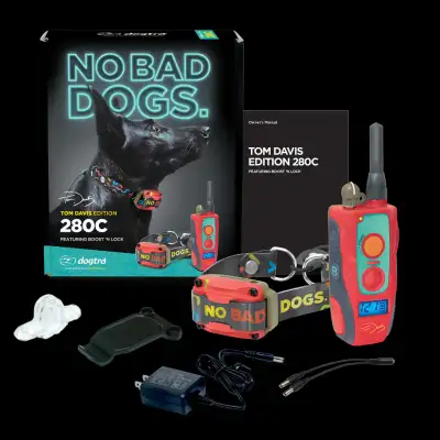 Brand new in box. Dogstra 280C Tom Davis Edition Dog Training Collar, new Boost and Lock version. Ne...