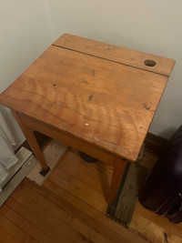 Pupitre bureau desk en bois in wood