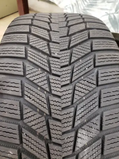 245 45 18 Continental winter contact tires and OEM rims from 2013 audi S4 . First 600$ takes it