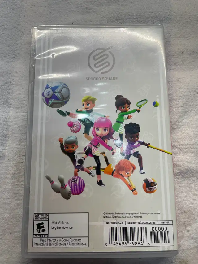 Used Nintendo Switch Sports  game cartridge in Nintendo Switch in Kitchener / Waterloo - Image 3