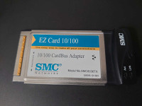 SMC EZ Card Ethernet 10/100 for old laptops