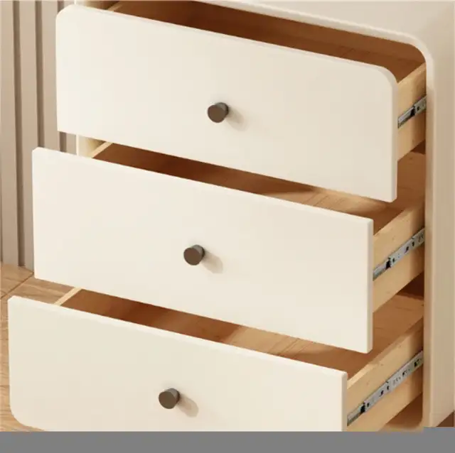 Khaki Bagtas Solid Wood Nightstand in Other Tables in Hamilton - Image 4