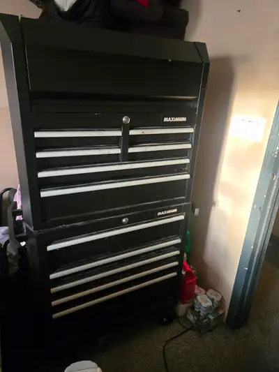 Complete  tool  box and tools, View more