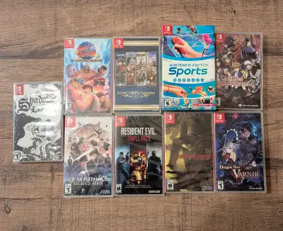 Selling Nintendo switch games. Selling for $60 each. Brand new factory sealed. For pick ups only