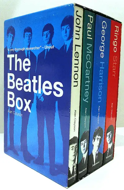 "THE BEATLES BOX" SET OF 4 SOFTCOVER BIOS, View more