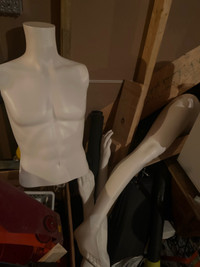 Full mannequin with stand no head 