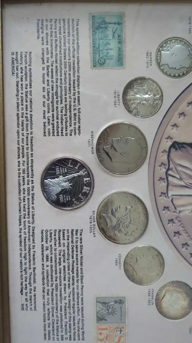 Framed US 20th Century Coins in Arts & Collectibles in Calgary - Image 3