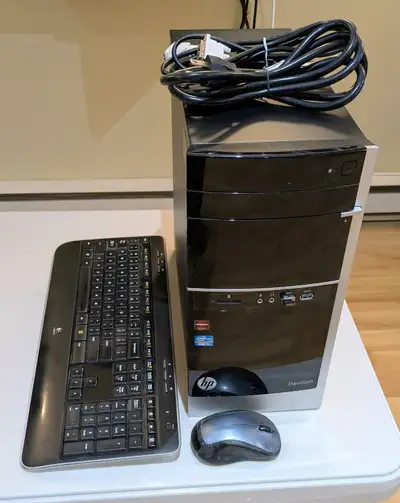 PC HP Pavillion 500 Computer, Windows 8 / Ordinateur PC HP, View more