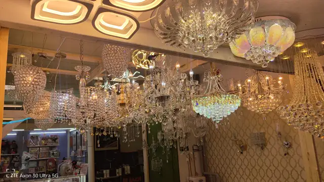 Christmas warehouse sale,8+4 lights tulips chandelier brand new in Indoor Lighting & Fans in City of Toronto - Image 8