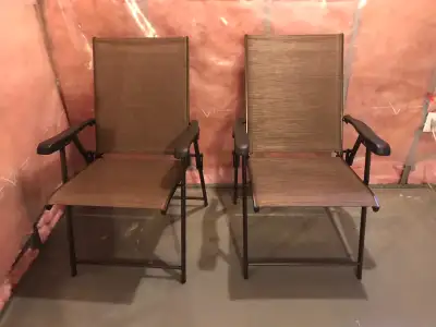 4  LAWN CHAIRS NEW, View more