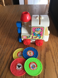 Vintage Tomy Train Record Player