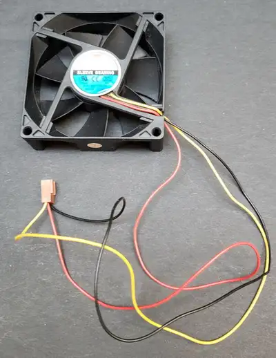 Computer Case Fans –  12V DC, Like-New, Long-Life, View more