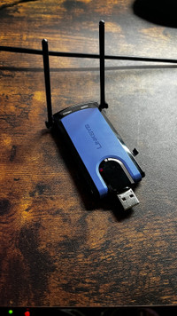 Linksys Cisco Wireless-N USB wifi Network Adapter for desktop pc