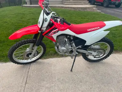 Excellent condition crf230 electric start with bark busters and trail tech speedometer. Have full ow...