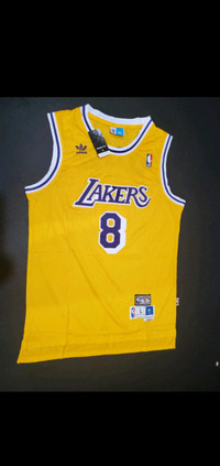 Brand New Los Angeles Lakers Kobe Bryant Yellow #8 jersey