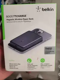 Belkin boost charge magnetic wireless Power bank for iPhone 12