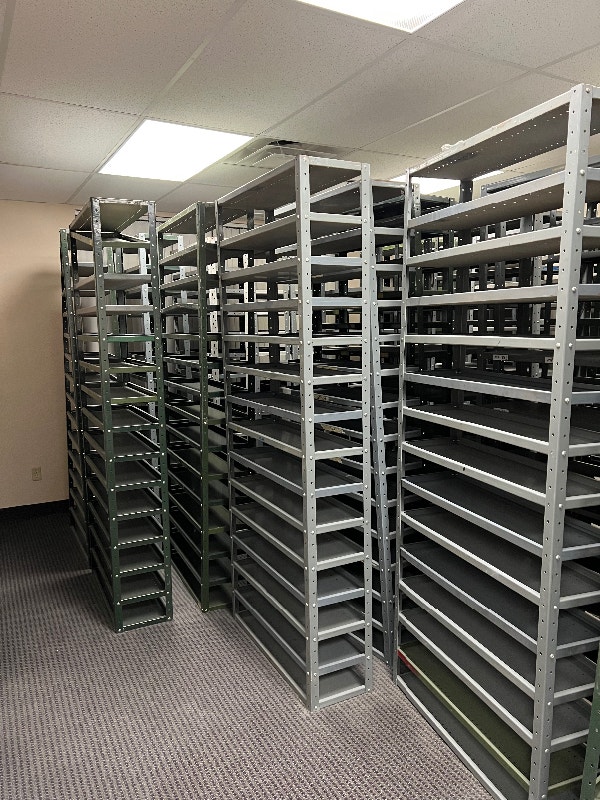 Metal shelves for sale Industrial Shelving & Racking City of Toronto Kijiji