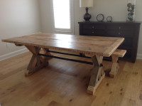 Custom Made Reclaimed  Wood Furniture